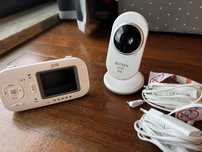 Camara e monitor para bebe