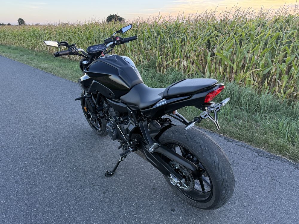 Yamaha MT07 Black A2 35kW 2023r mały przebieg Transport