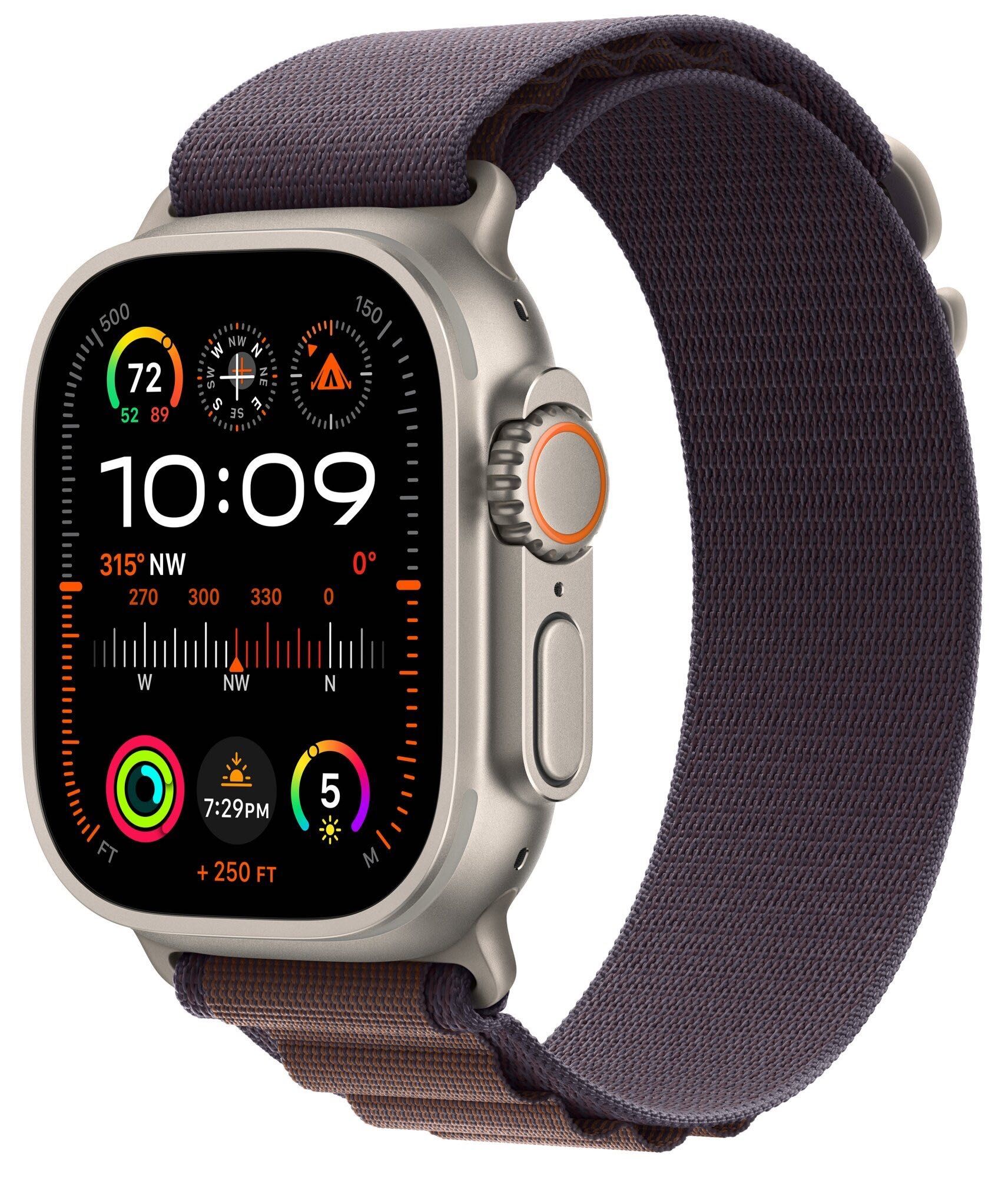 Apple Watch Ultra 2 Titanium Alpine Indigo