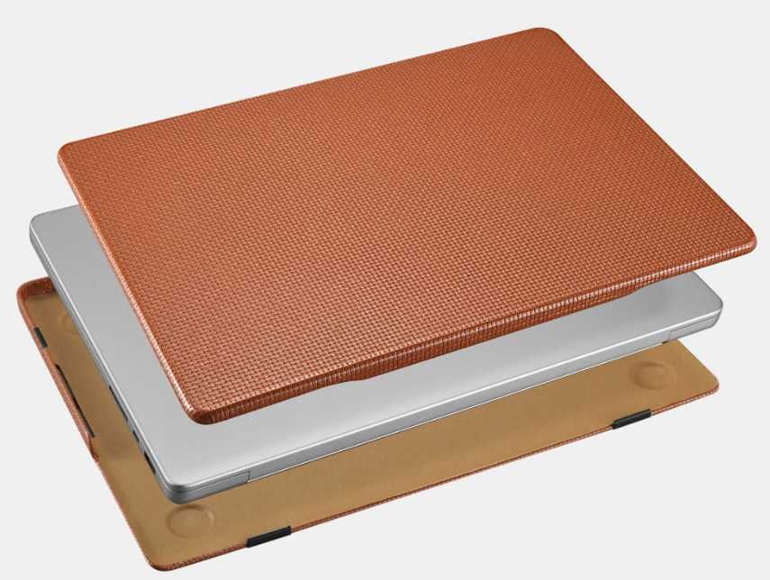 Skórzane etui iCARER do Macbook Pro 16 M4, M4 Max, M3, Max, M2, M1