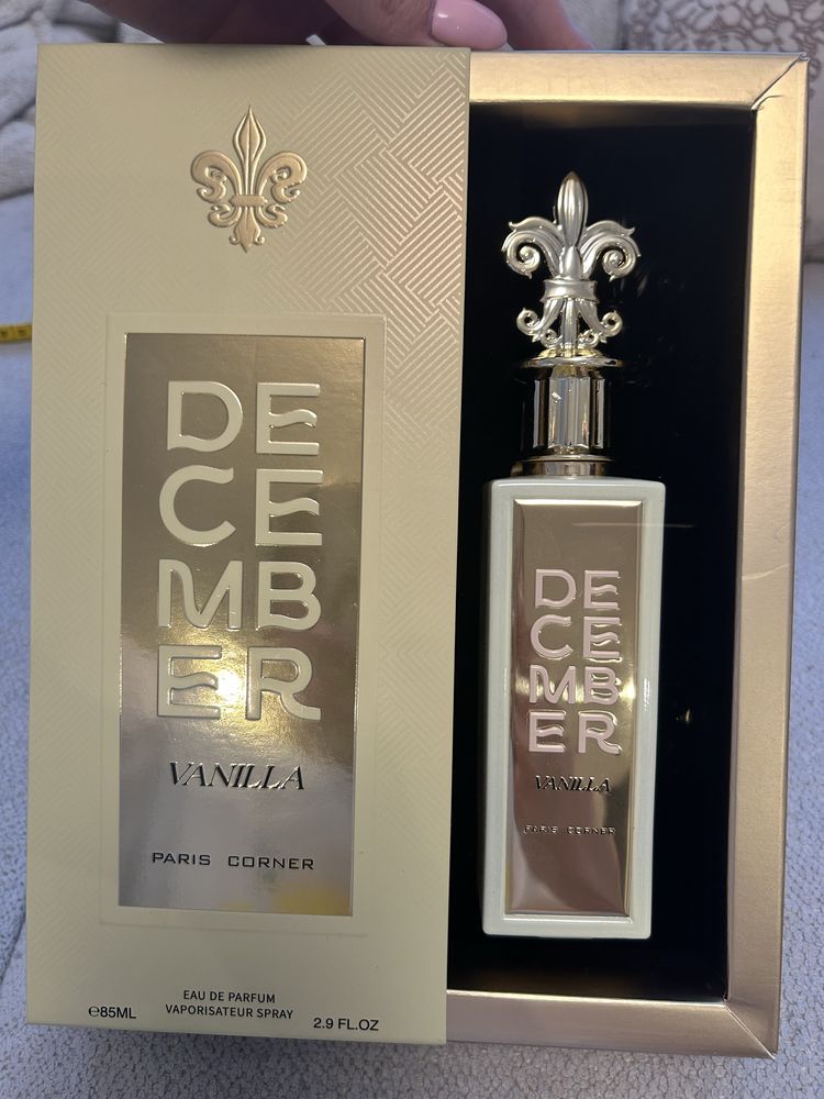Paris corner nowe perfumy december vanilla 85ml edp