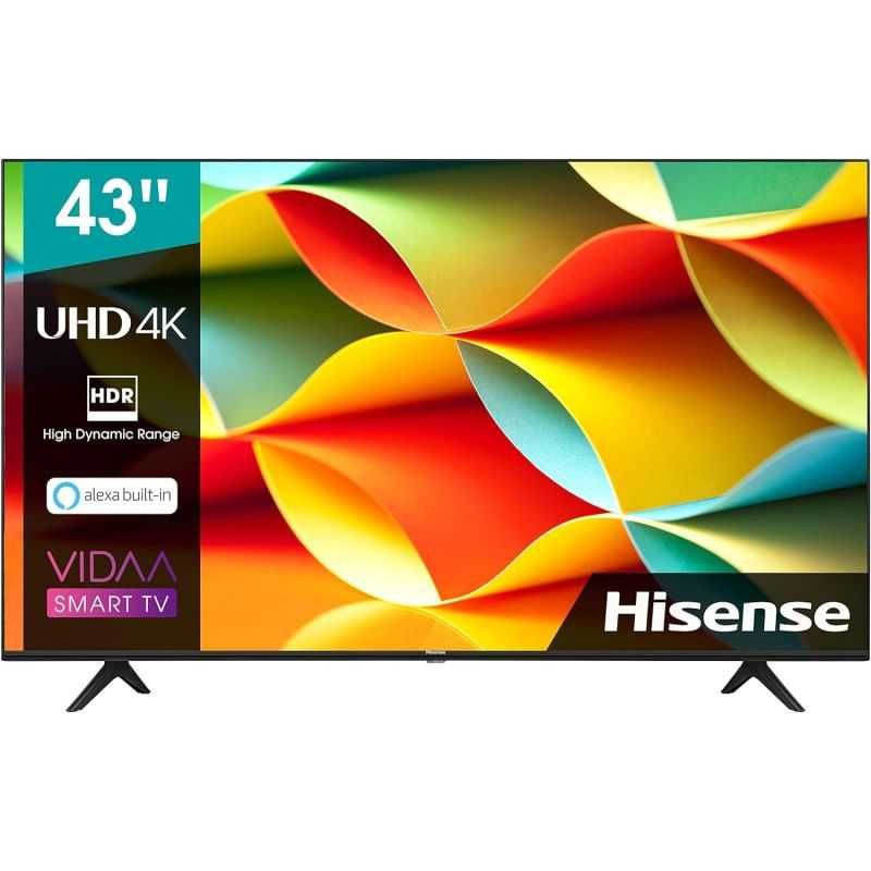 Знижка! Телевізор 43" Hisense 43AE7000F (4K Smart TV Bluetooth Wi-Fi)