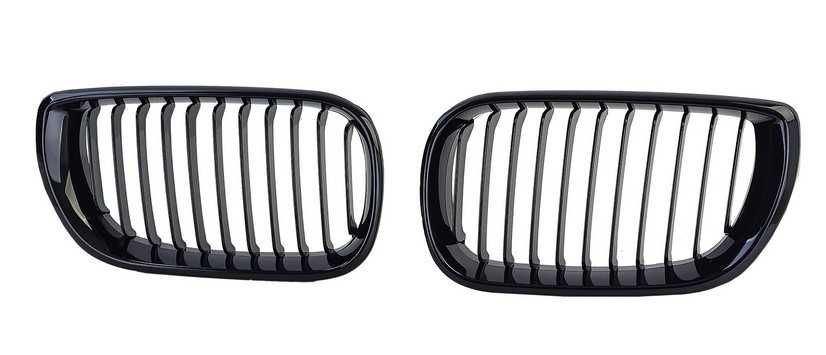 Grelhas preto brilhante Bmw E46 sedan + E46 Touring de 2001 a 2005