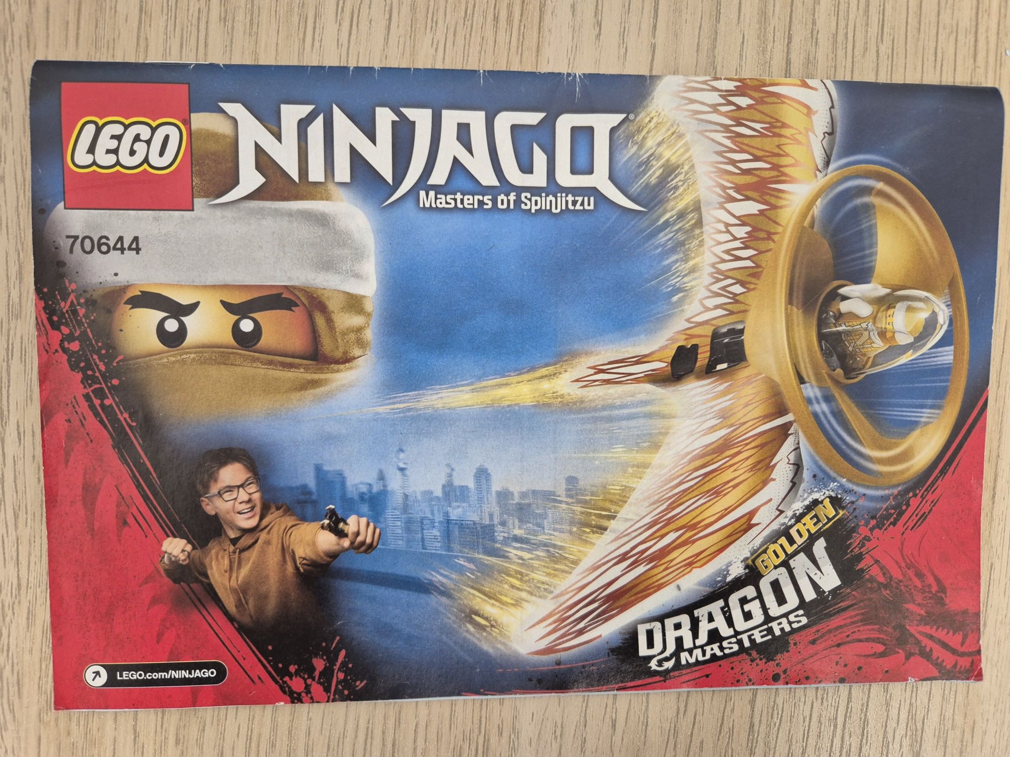 Lego Ninjago 70644  Złoty- smoczy mistrz