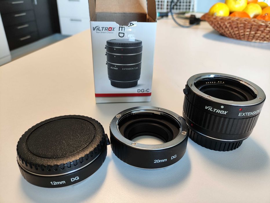Viltrox DG-C Macro Extension Tube (12mm/20mm/36mm) - Canon EF
