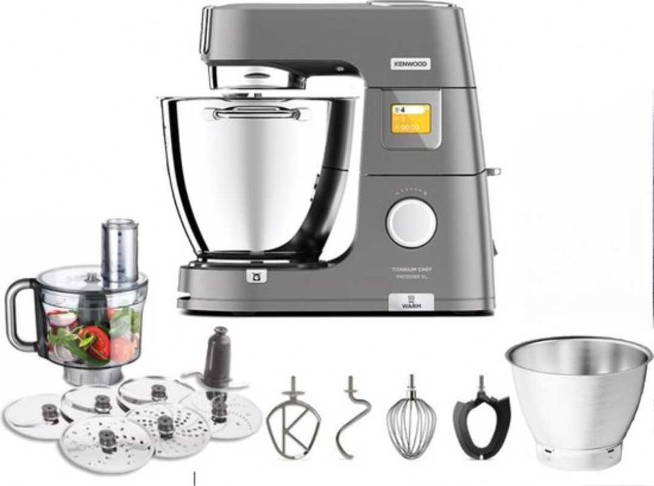 O mais completo robot da gama Titanium Chef Patissier XL - KWL90.594SI