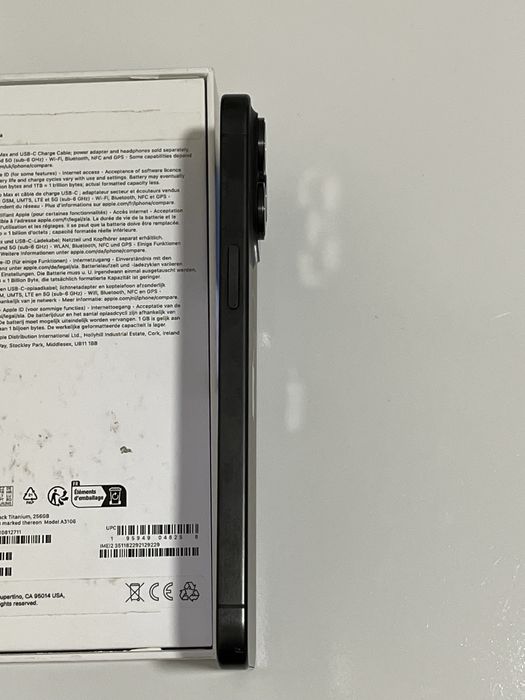 Iphone 15 Pro Max 256GB Preto Titânio Ótimo Estado Original