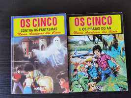 Livros "Os cinco"