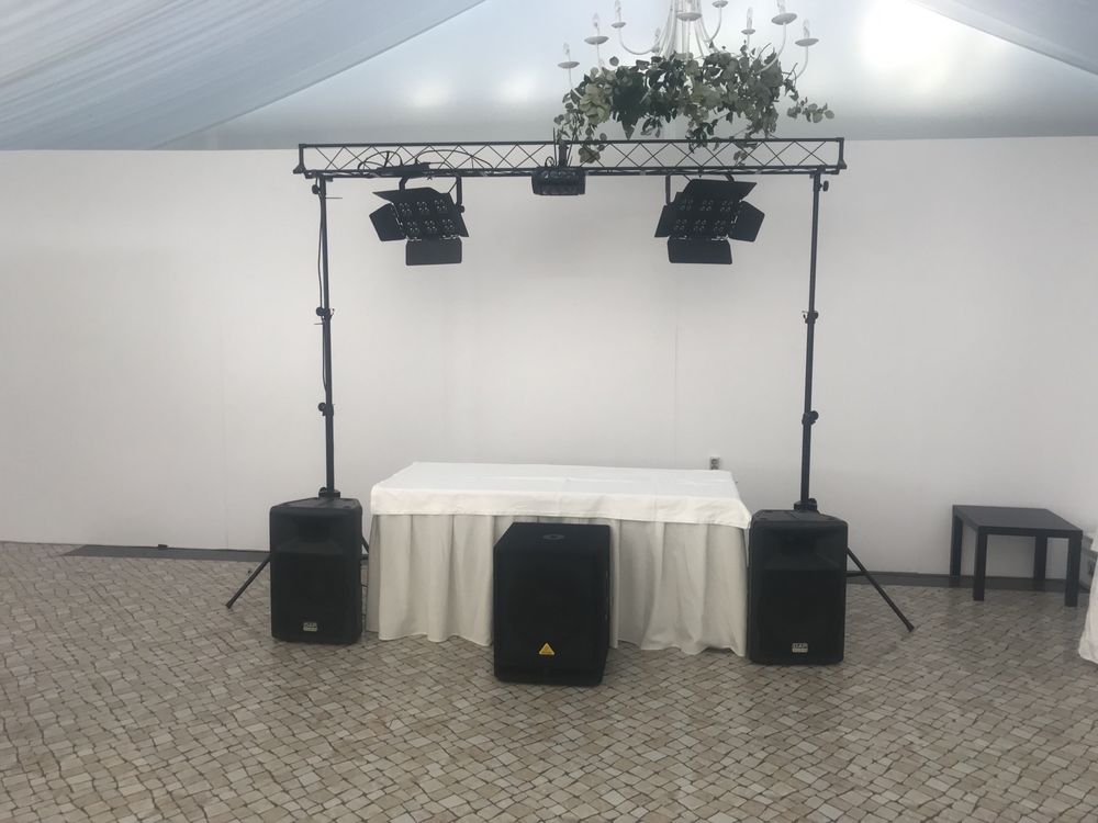 Aluguer de som para eventos