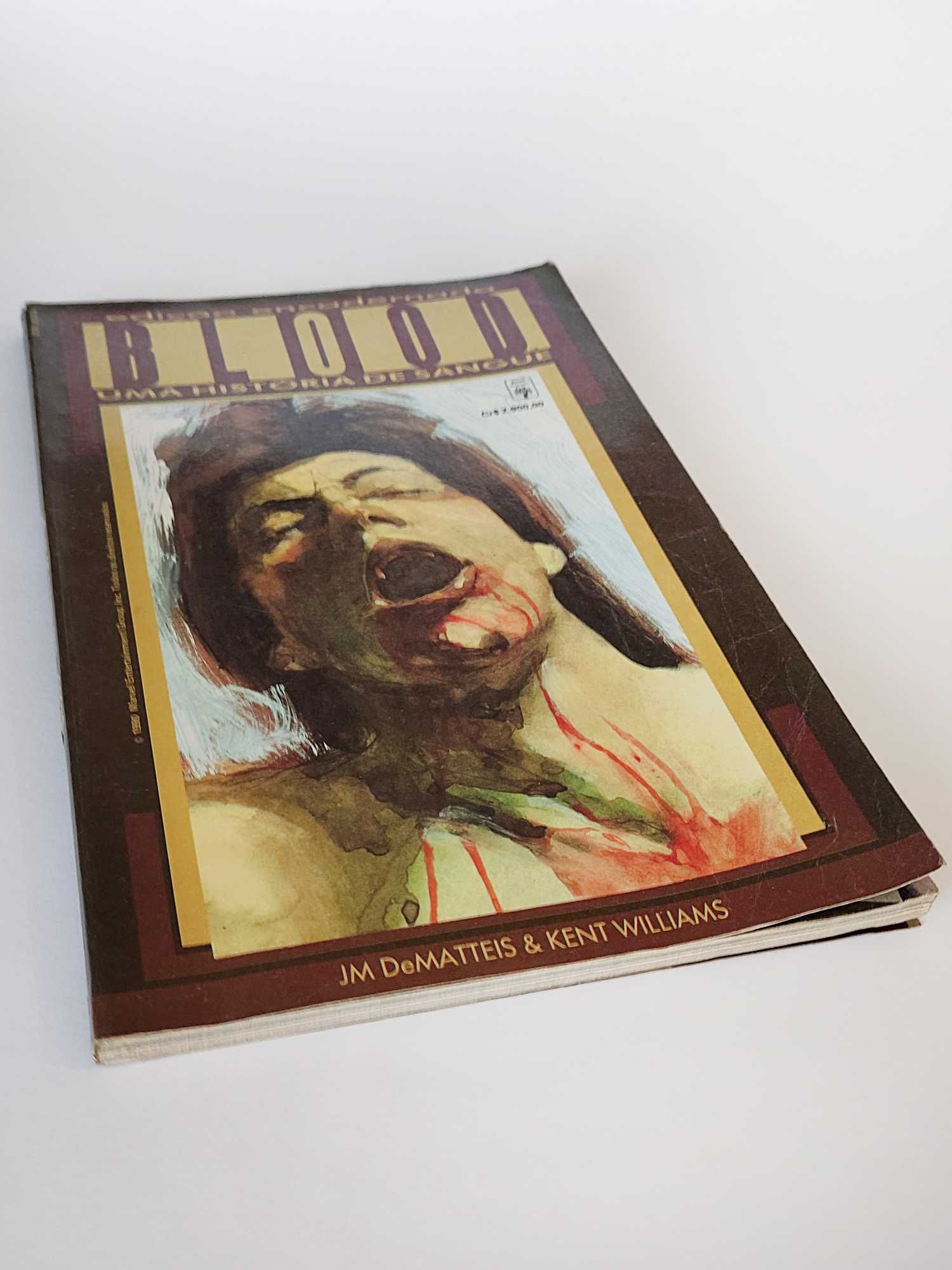 Livro BD - Blood - 1991 Uma História de Sangue (Edição de Luxo)