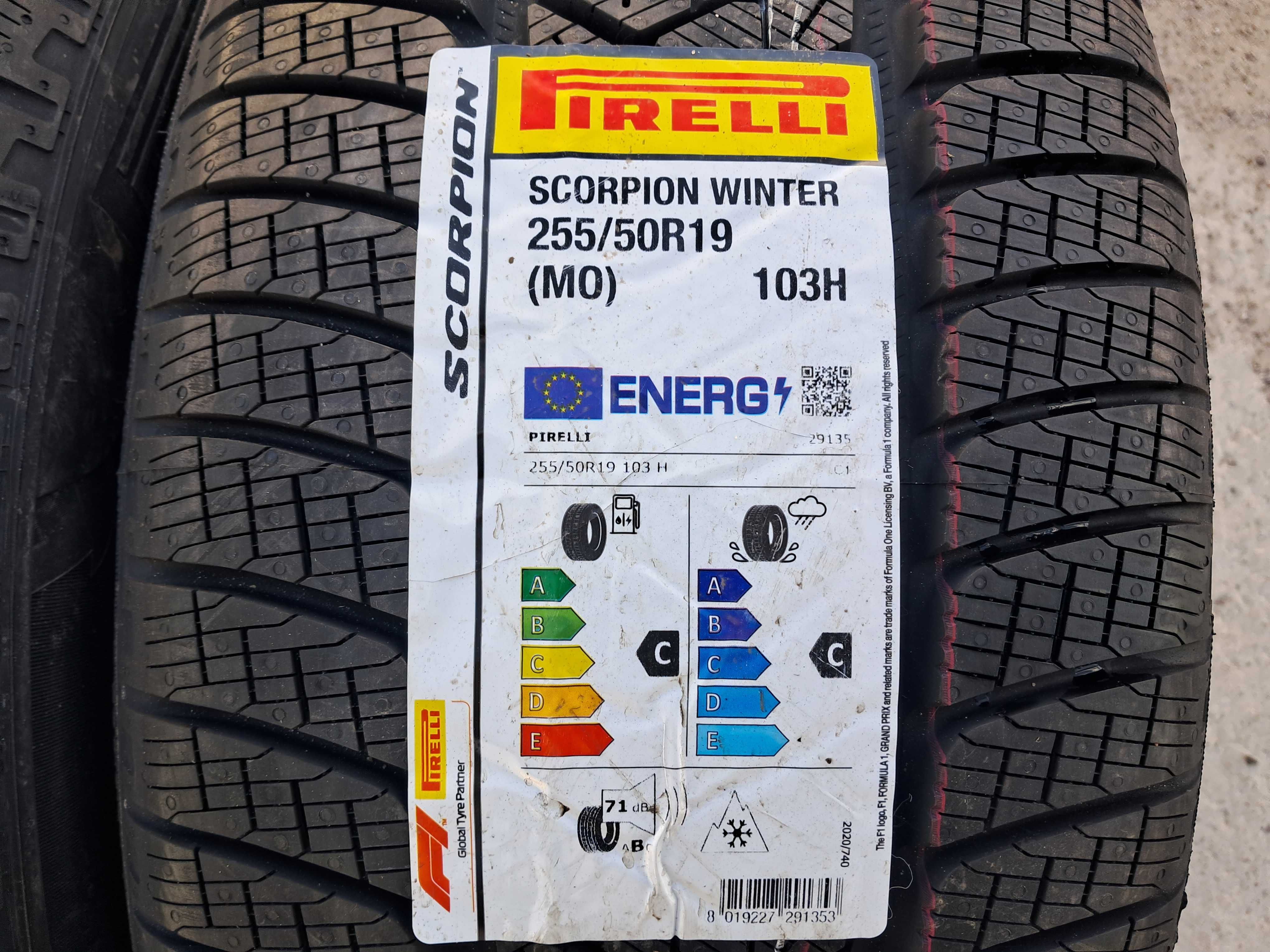 Резина зима НОВА Pirelli 255/50 R19 Scorpion Winter MO