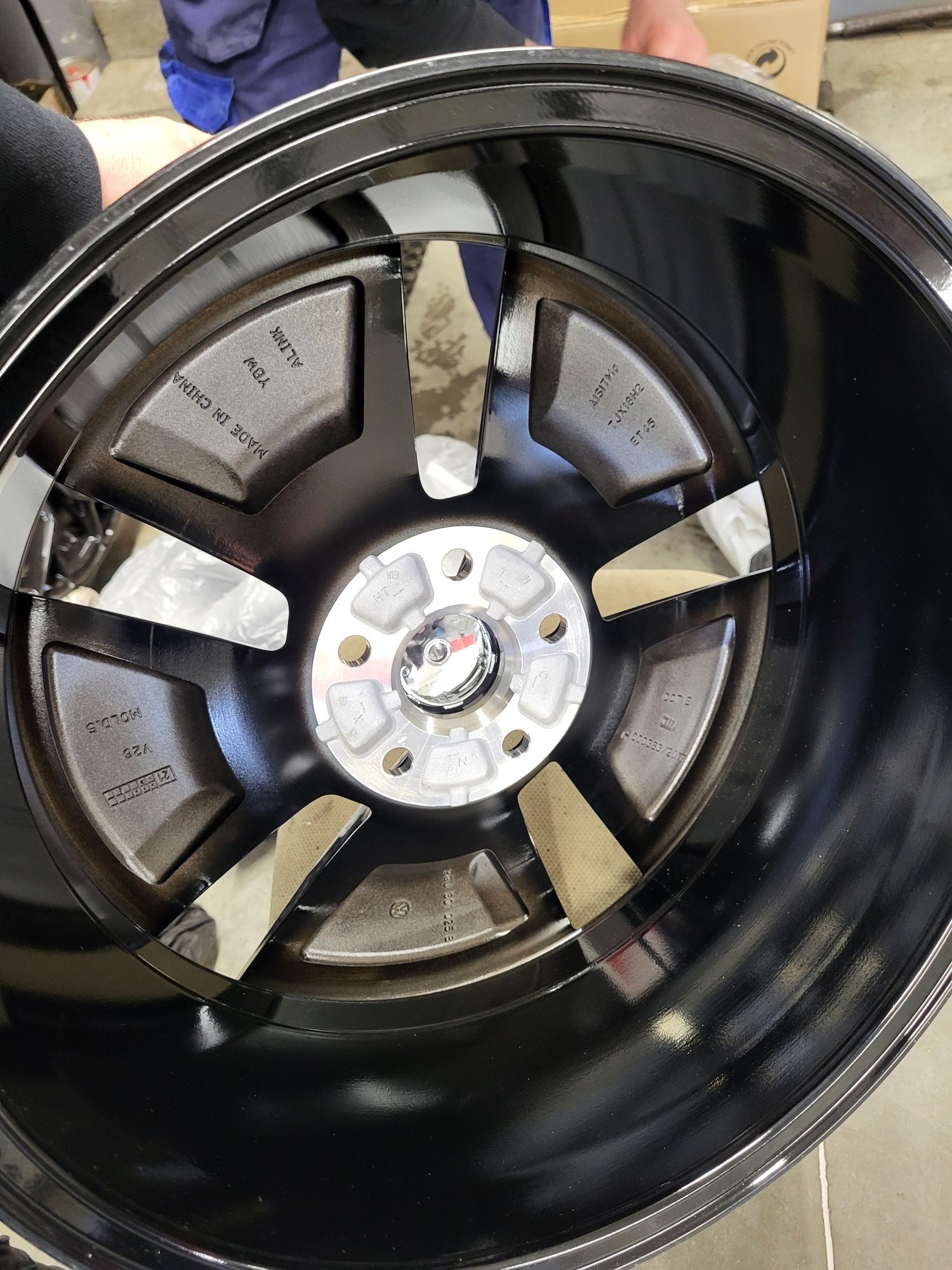 Alufelgi 18" 5x112 ET45 VW T-Rock Tiguan OEM Golf V VI  Caddy