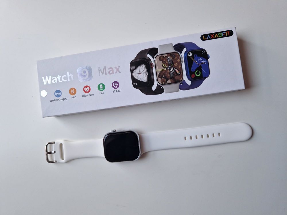 Smartwatch 9 MAX bialy