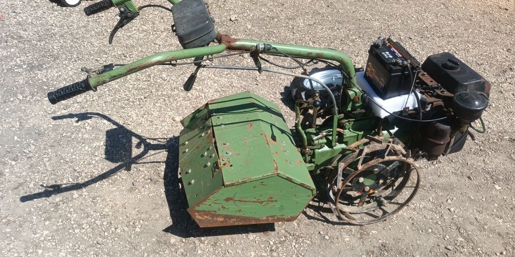 Glebogryzarka Lombardini 7hp palona z kluczyka 3biegi przód i Revers
