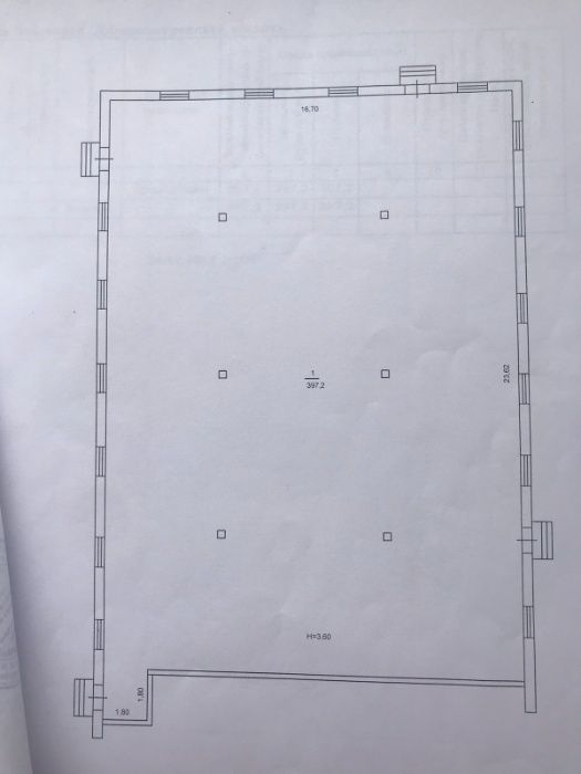 Продам склад на територии бывшей ВЧ, помещение open space.