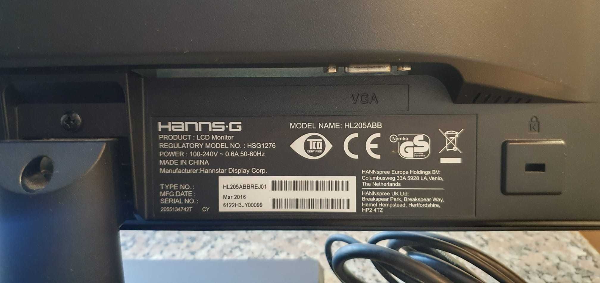 Monitor HANNS G - 19 Polegadas