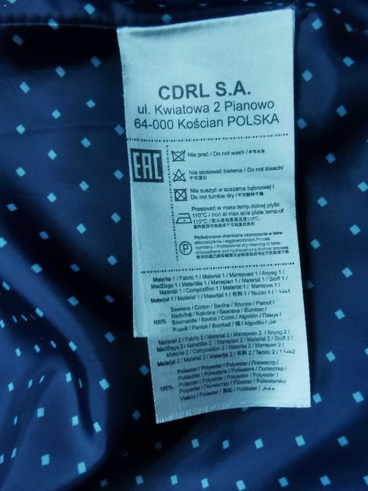 Garnitur Chłopięcy BAWEŁNA +Biała Koszula/ Coccodrillo / Rozm. 110-116