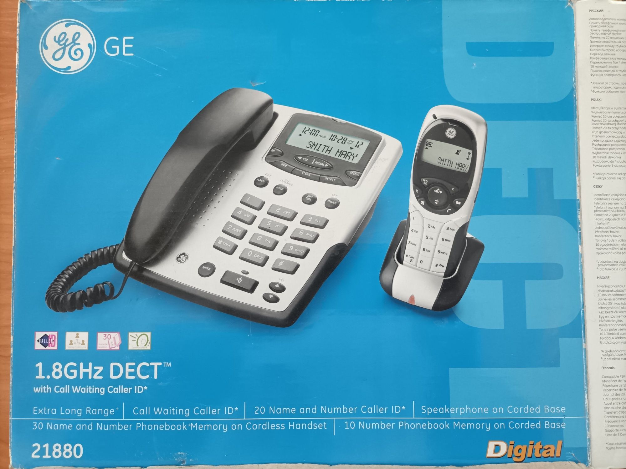 Радиотелефон Thomson Telecom DECT General Electric 21880