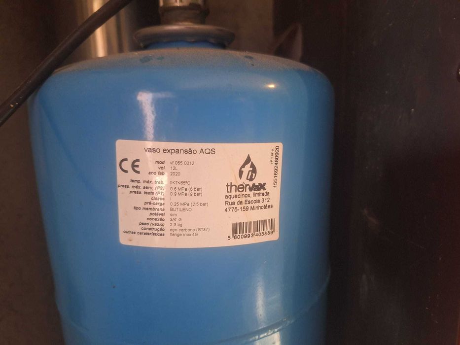 Caldeira Baxi, para aquecimento central e águas quentes sanitárias