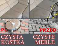 Mycie kostki, Impregnacja, Panie mebli, czyszczenie Narożnika Karcher