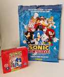 ALBUM + BOX 160 KARTY 20 X  saszetki Kolekcja  Sonic Gotta Go Fast