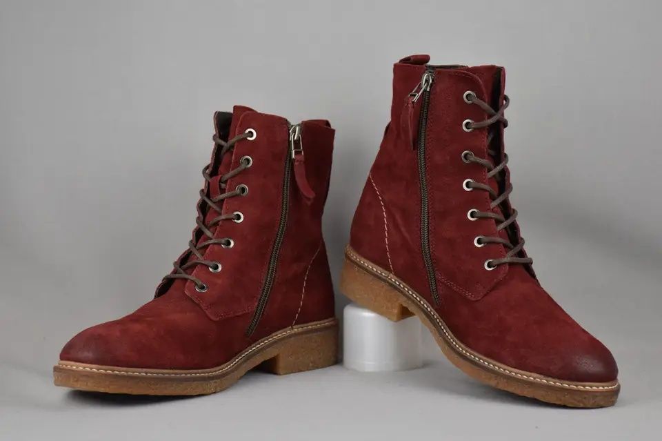 Camel черевики ботильйони жіночі замша шкіра.