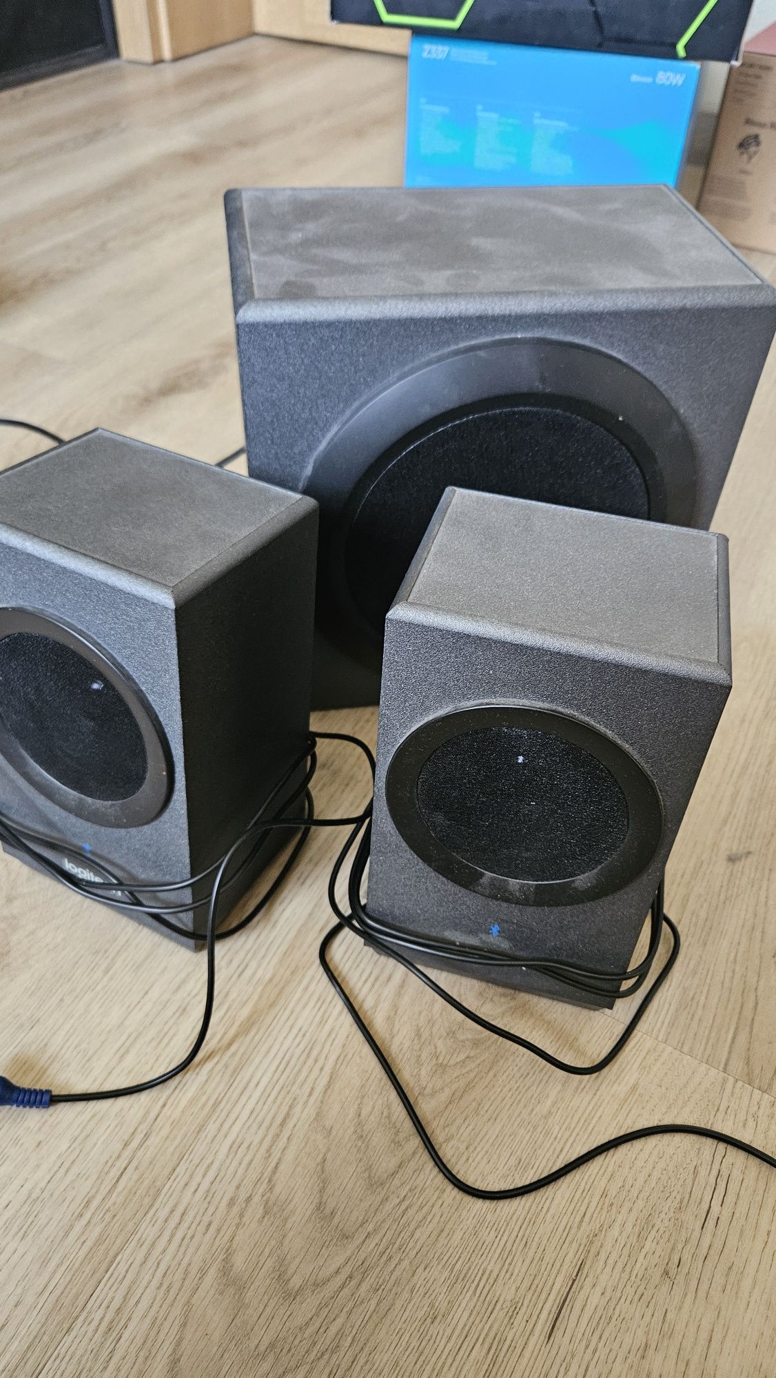 Głośniki bezprzewodowe Logitech Z337 Bluetooth stan idealny lepsza wer