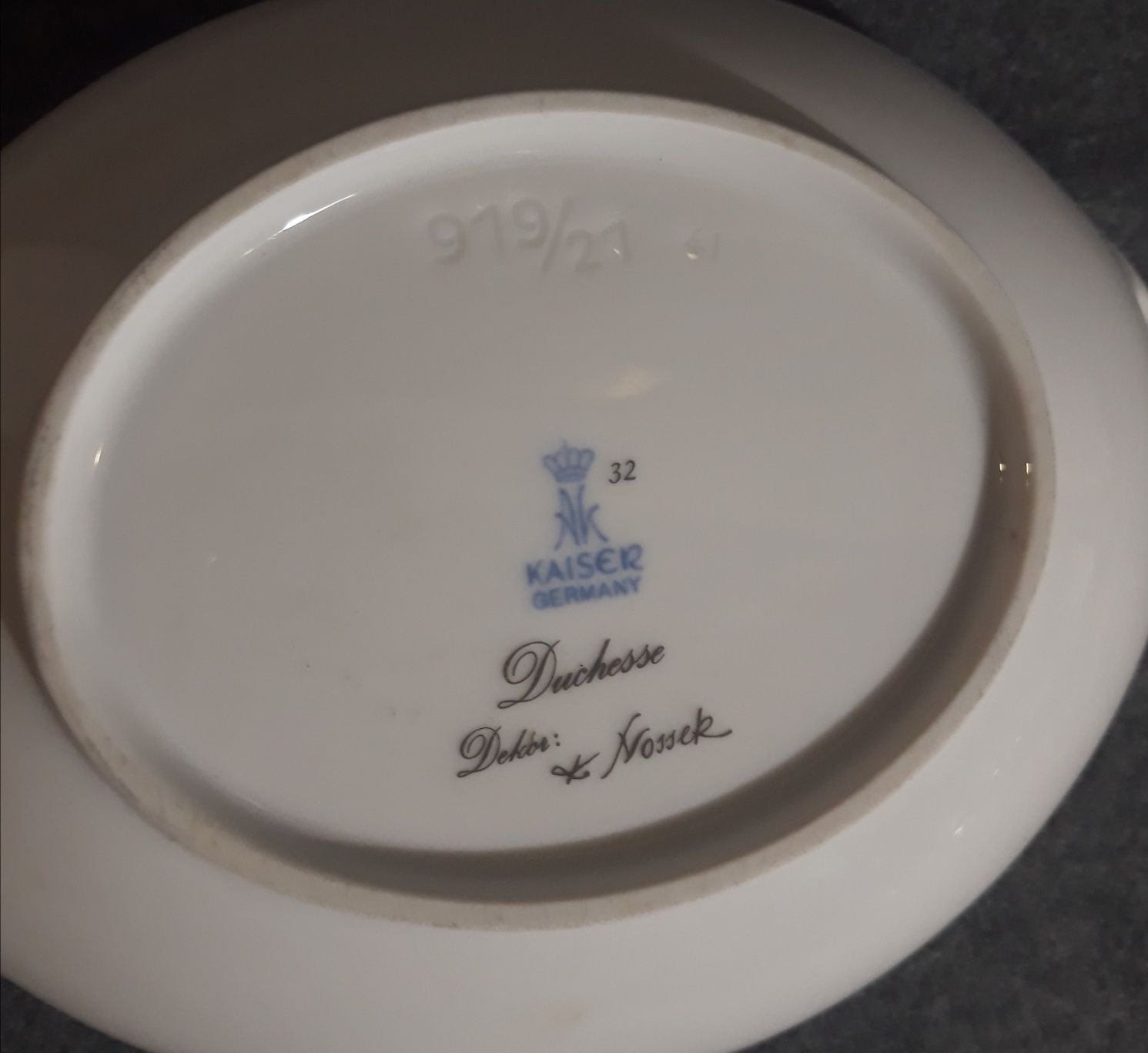 Patera porcelana Alka Kaiser Nossek Duchesse