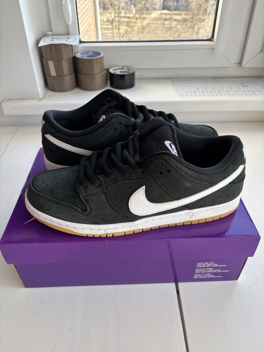 Nike sb dunk low „iso black gum”