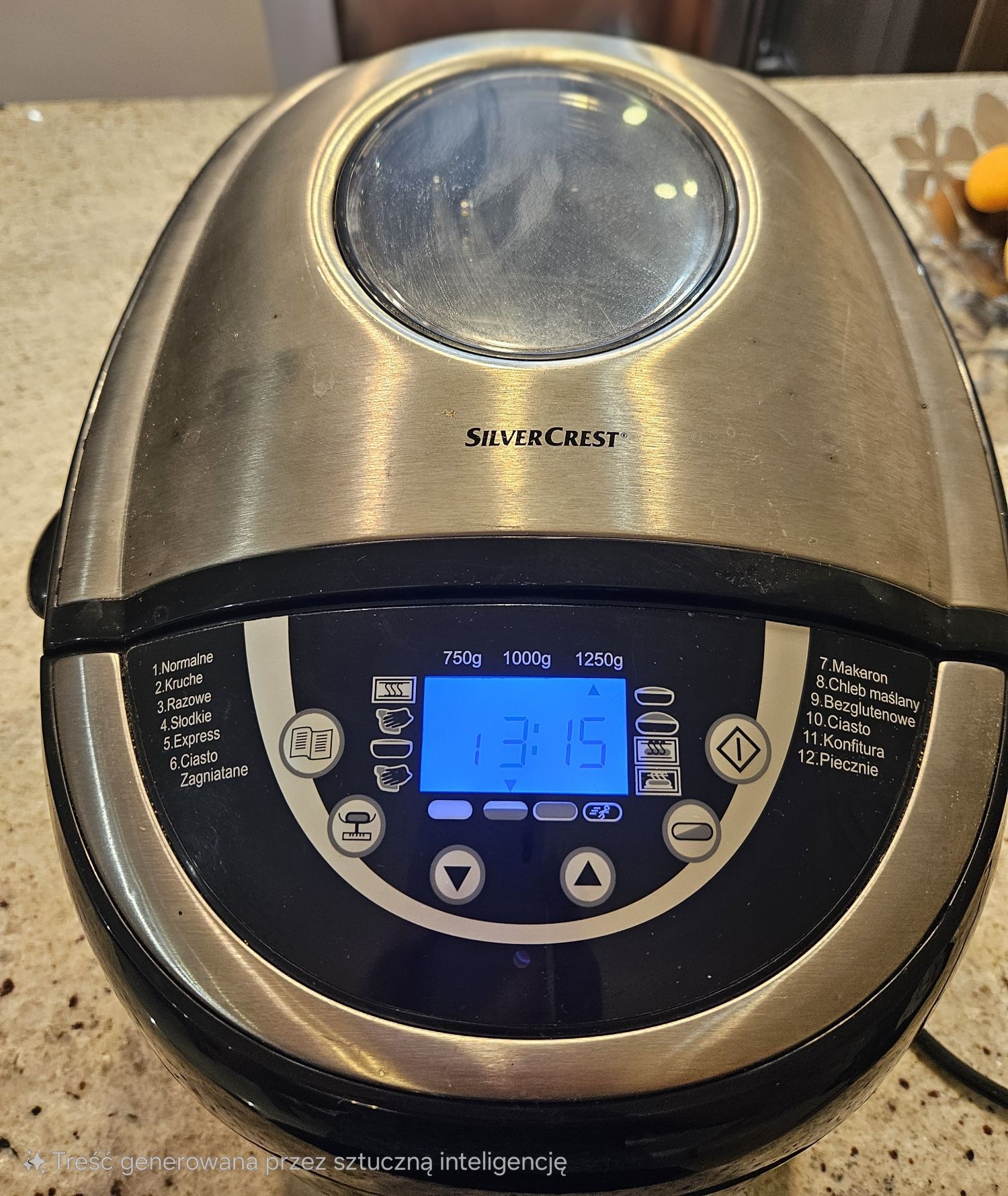 Automat do pieczenia chleba Silvercrest Lidl