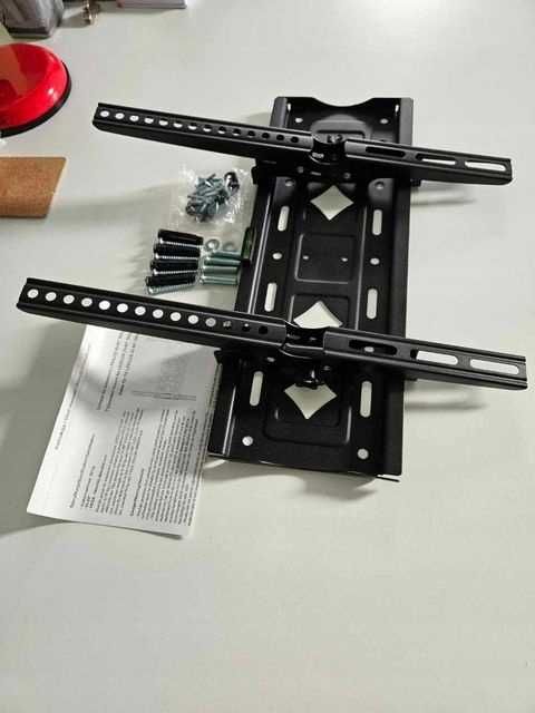 Regulowany Uchwyt TV 25-80" 80kg Mocny i Solidny