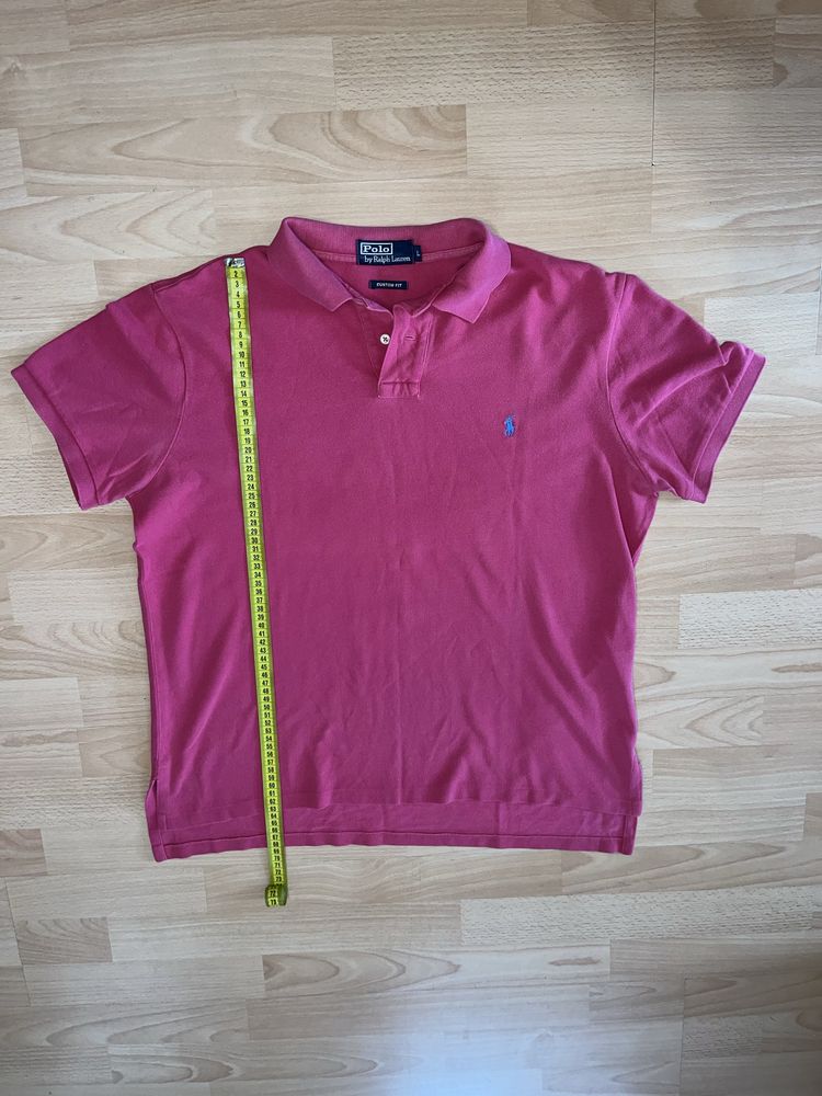 Koszulka polo Ralph Lauren różowa oryginalna