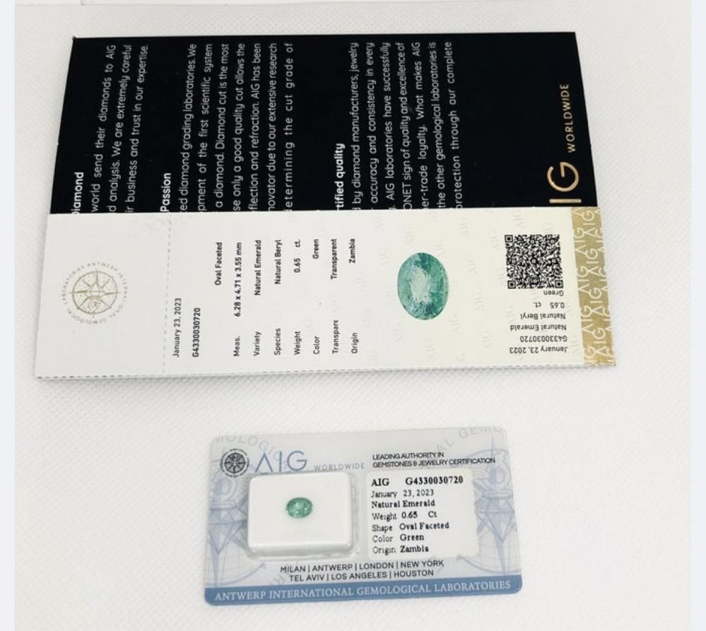 Esmeralda - Certificada