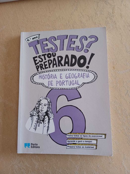Testes? Estou preparado! - História e Geografia - 6.º ano (COMO NOVO)