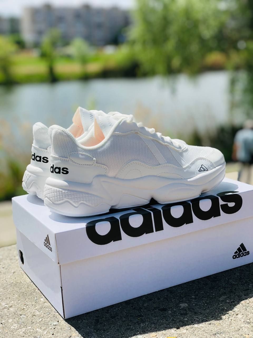 Мужские кроссовки adidas летние лёгкие кросовки адидас сетка