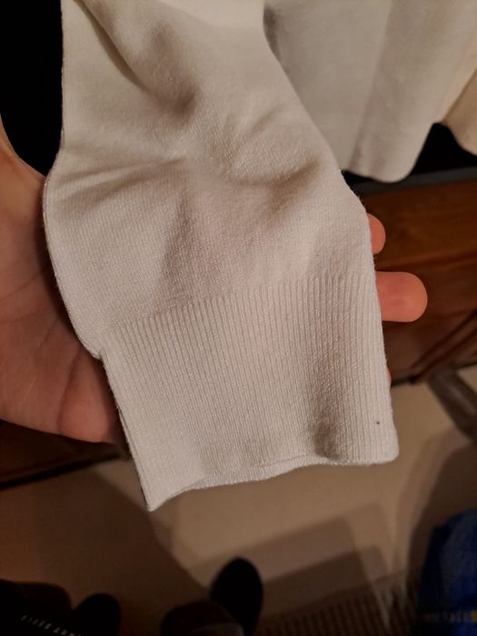 Casaco branco da zara para mulher