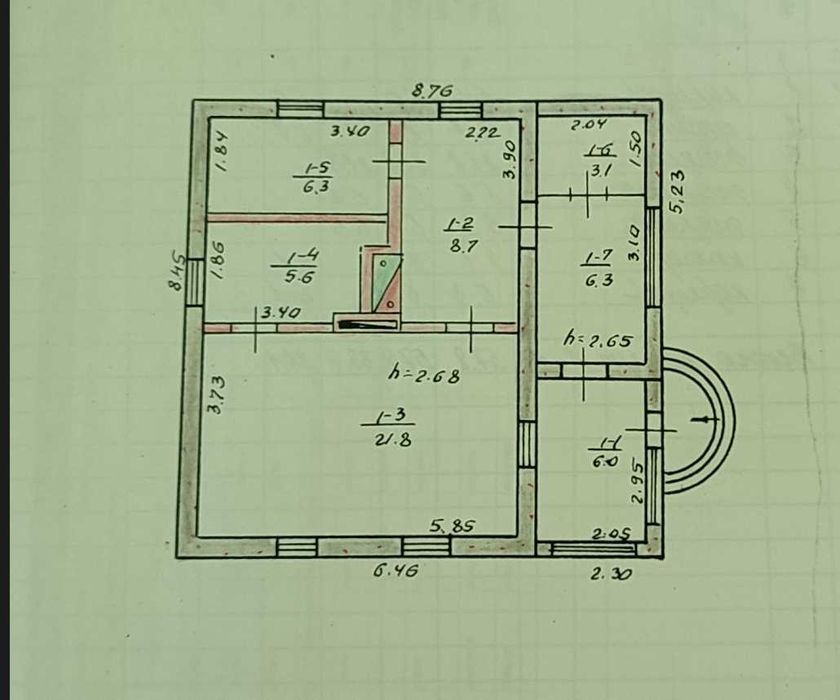 Продам дом 58м2 6 соток район ул Андрейченко ул Белая Балка возле леса