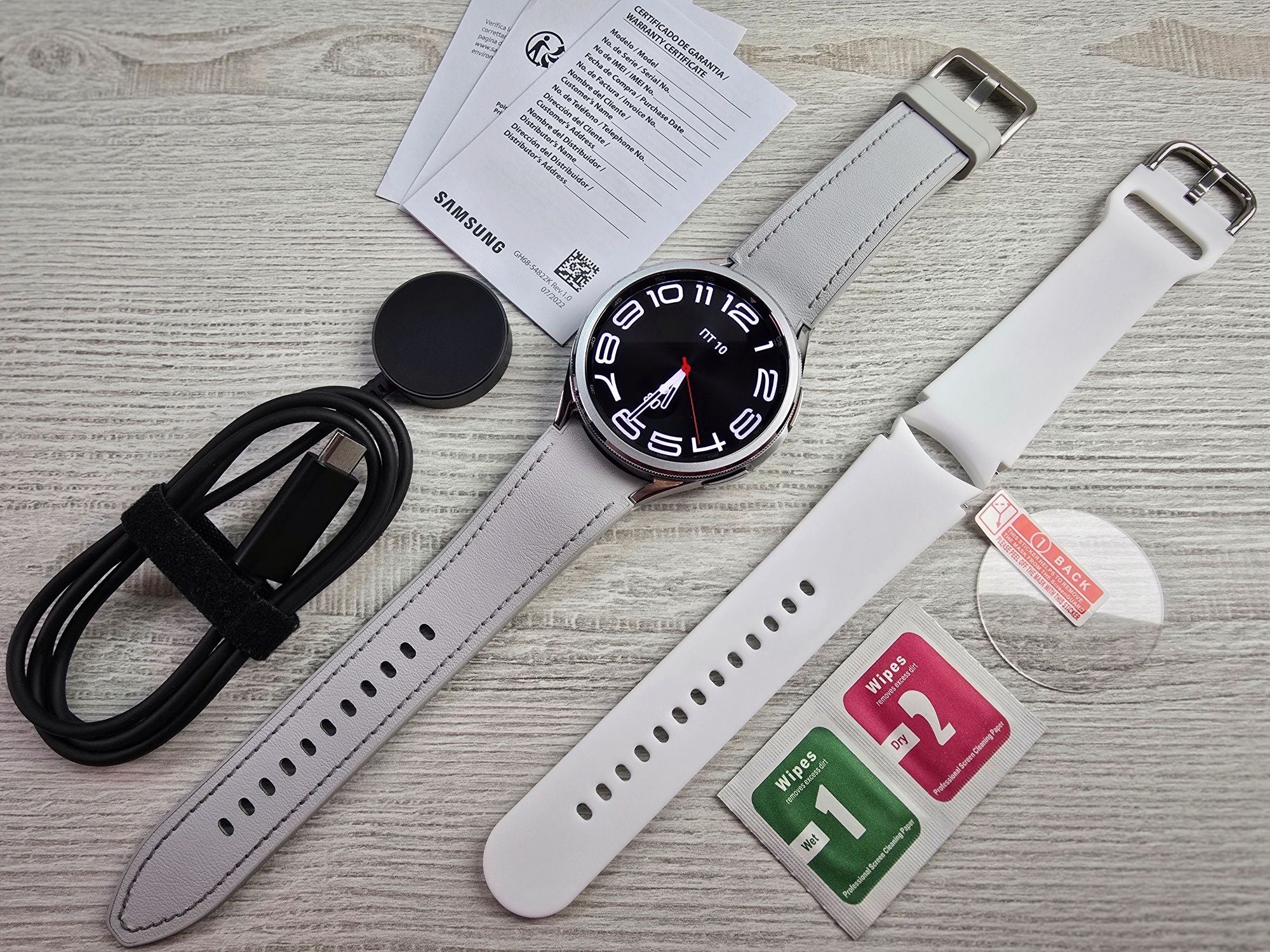 Смарт-годинник Samsung Galaxy Watch6 Classic 47mm LTE Silver (SM-R965)