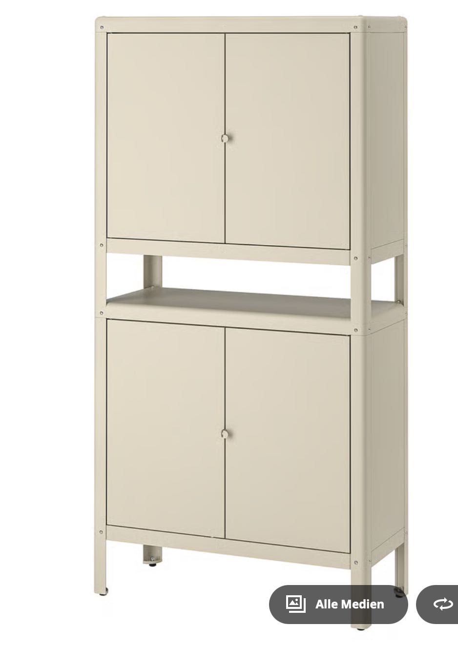 Como novo! Estante IKEA Kolbjörn para uso interno e externo,