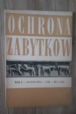 Ochrona zabytków 1952