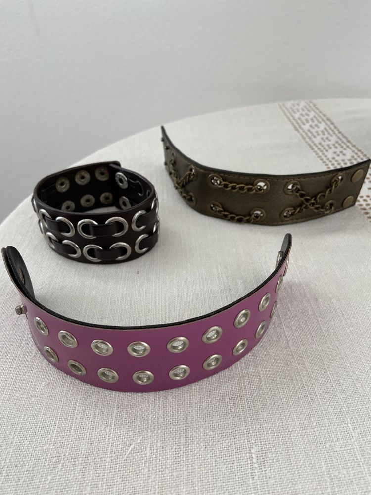 Conjunto 3 pulseiras tipo bracelete