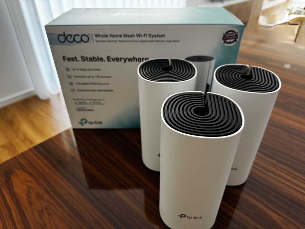 Mesh TP-Link Deco M4 AC1200 Home Wi-Fi pack 3