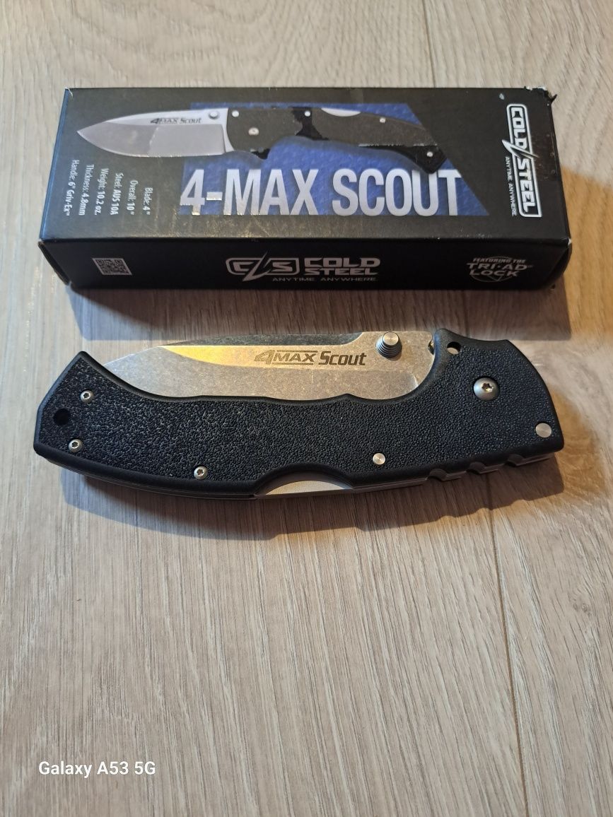Nóż składany Cold Steel 4 Max Scout
Wytrzymały nóż skła