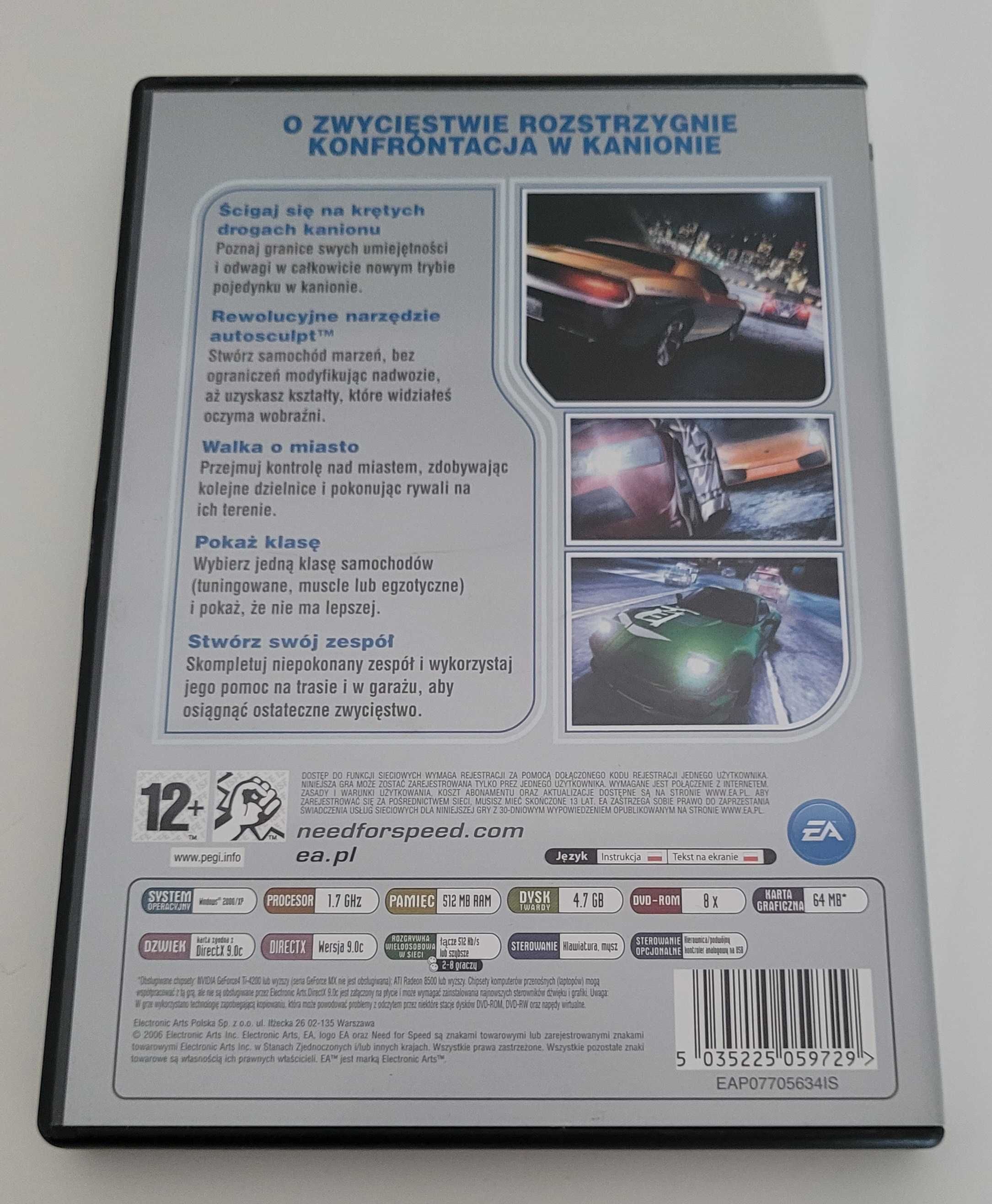 Gra PC Need for Speed Carbon