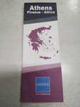 Athens. Piraeus-Attica. Mapa