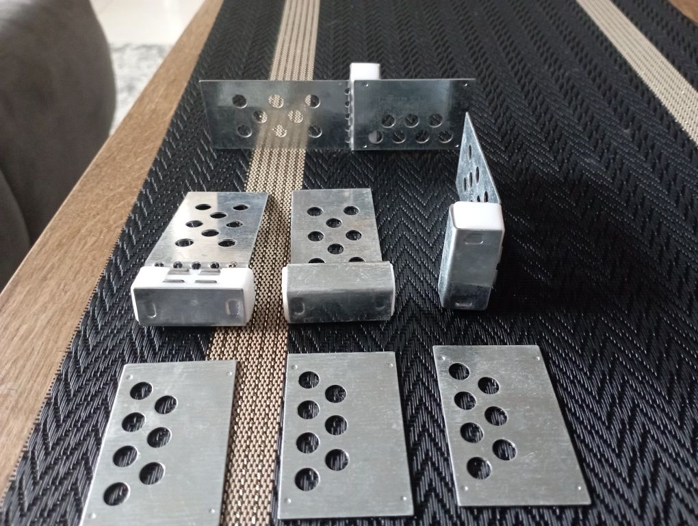 Lux Tools Uchwyt Do Glazury Z Magnesem 4 Sztuki 567 572  ocynkowane