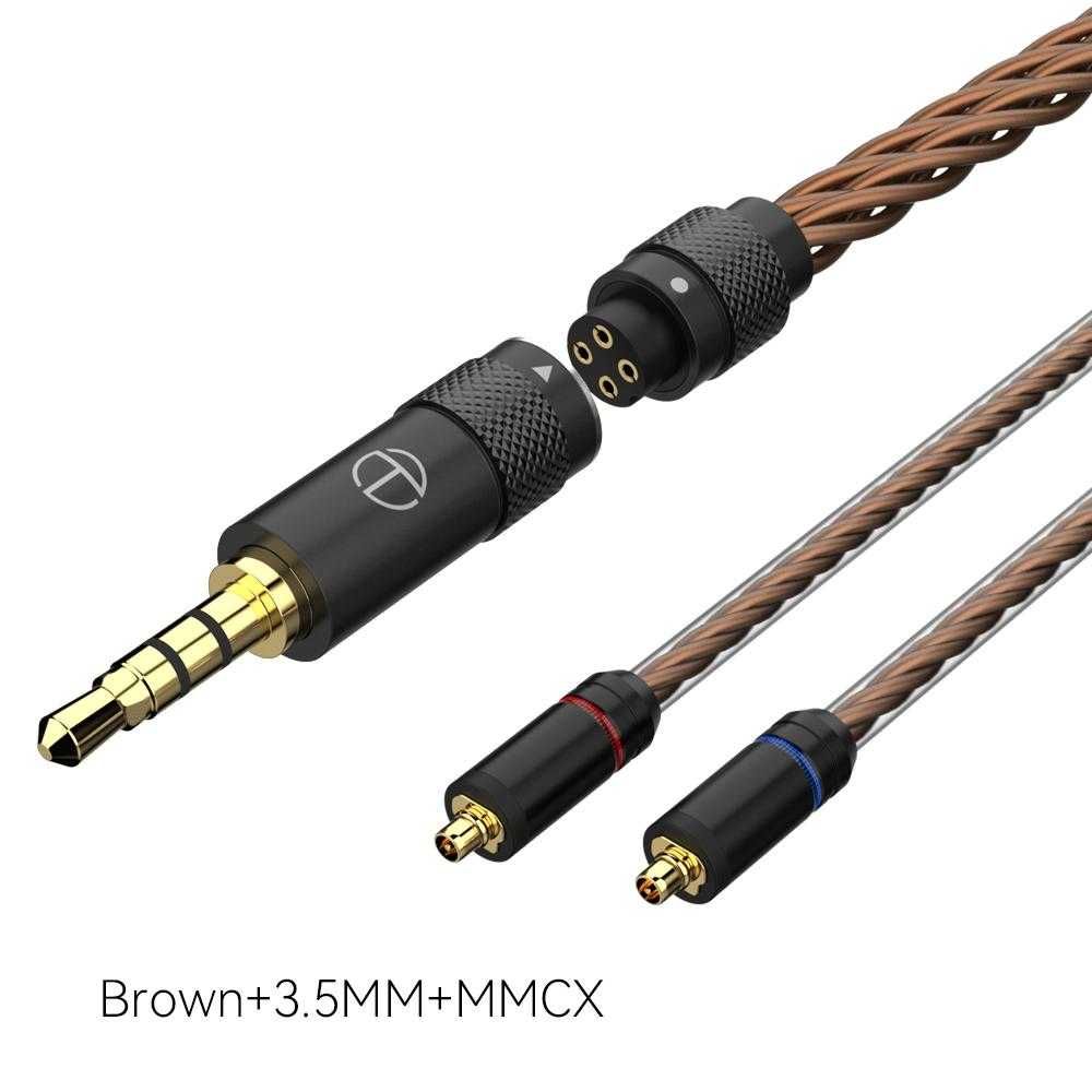 ⇒ TRN T2 Pro - это 16-и жильный посеребренный кабель Jeck 2.5/3.5/4.4!