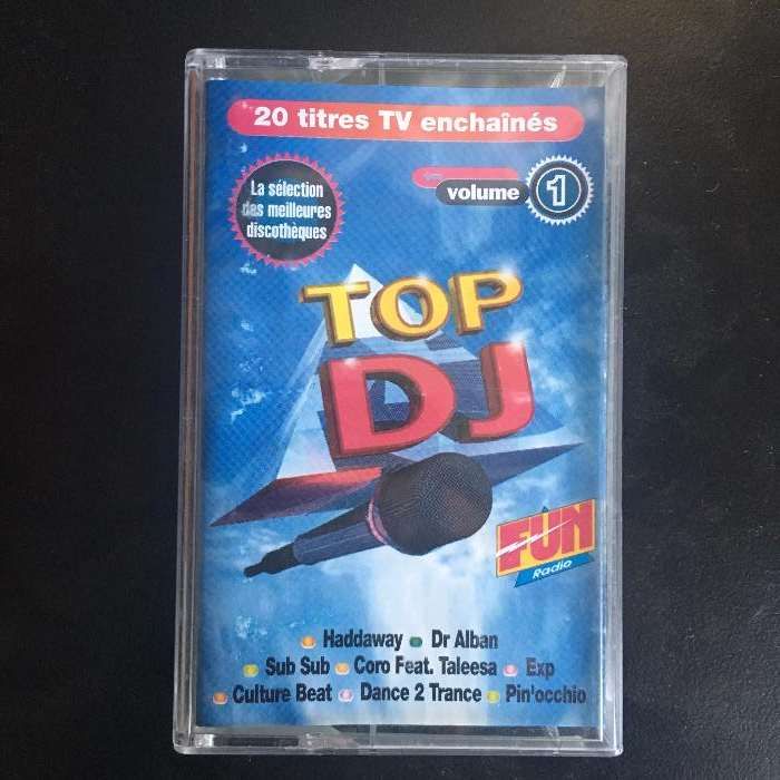 Cassette Música - Top DJ: OS Melhores Temas De Música Vol. 1