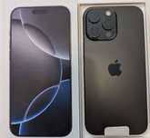 Telefon iPhone 16 pro max 512gb Black titanum 100% Bateria