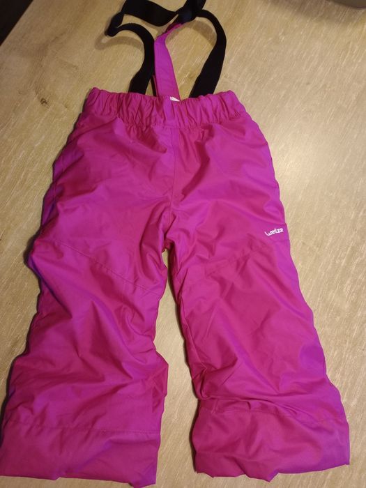 Spodnie zimowe ocieplane dziewczęce